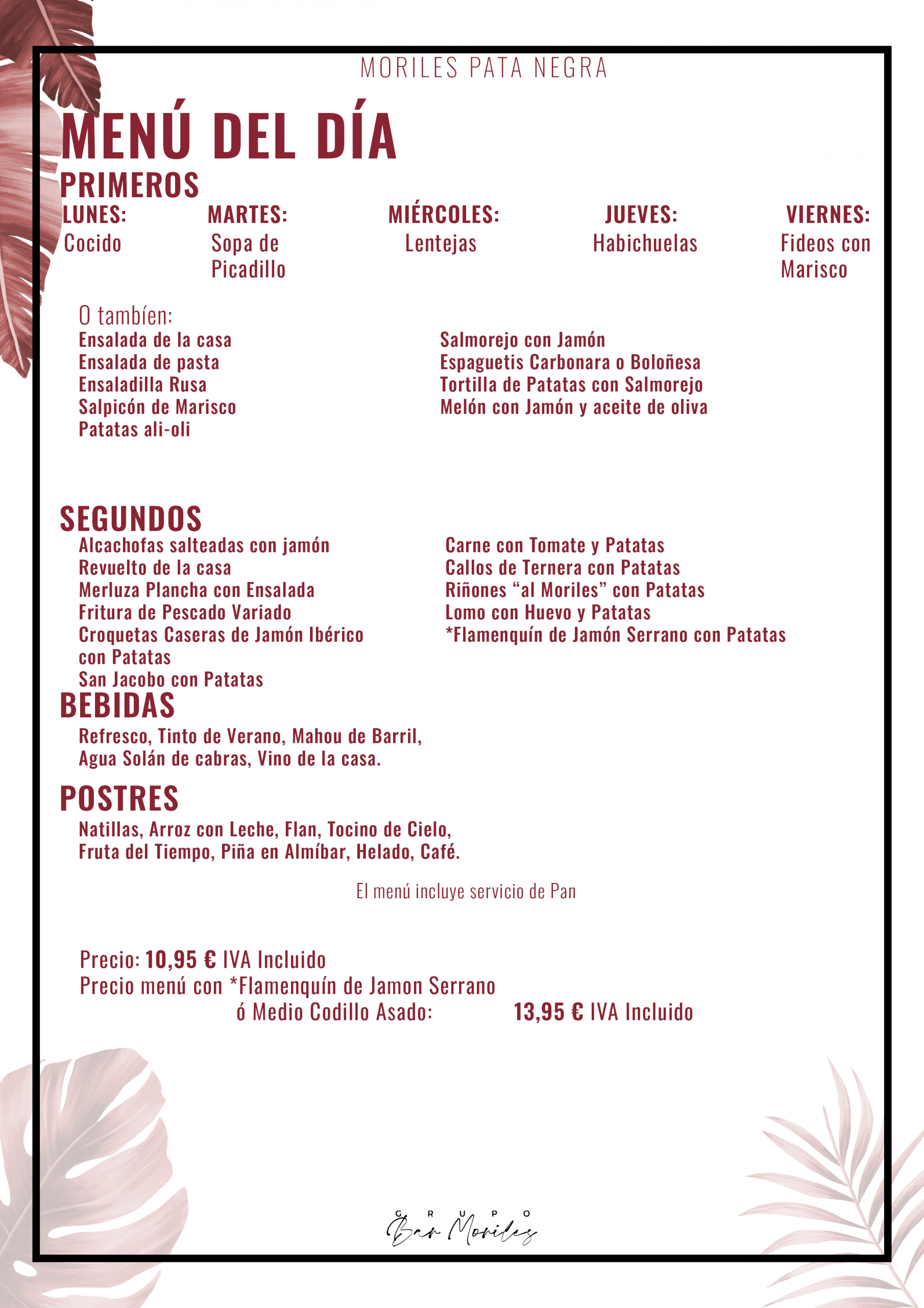 PN 008 (Menu del dia)