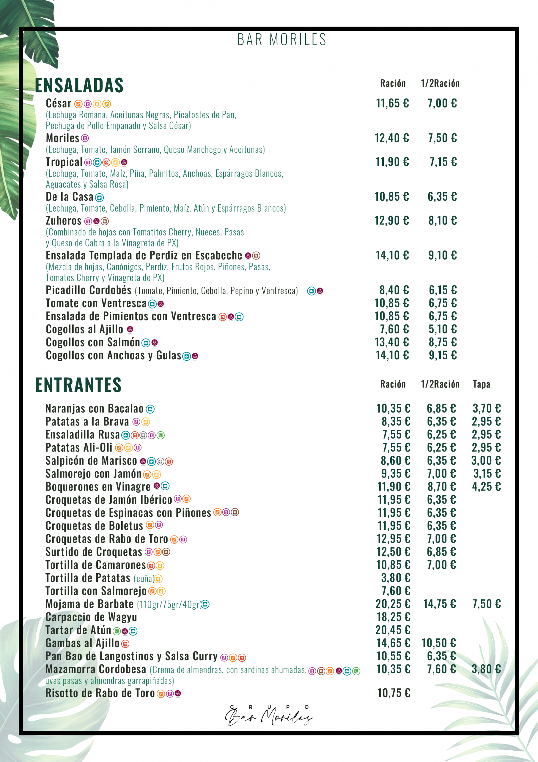 BM 006 (Ensaladas y Entrantes)