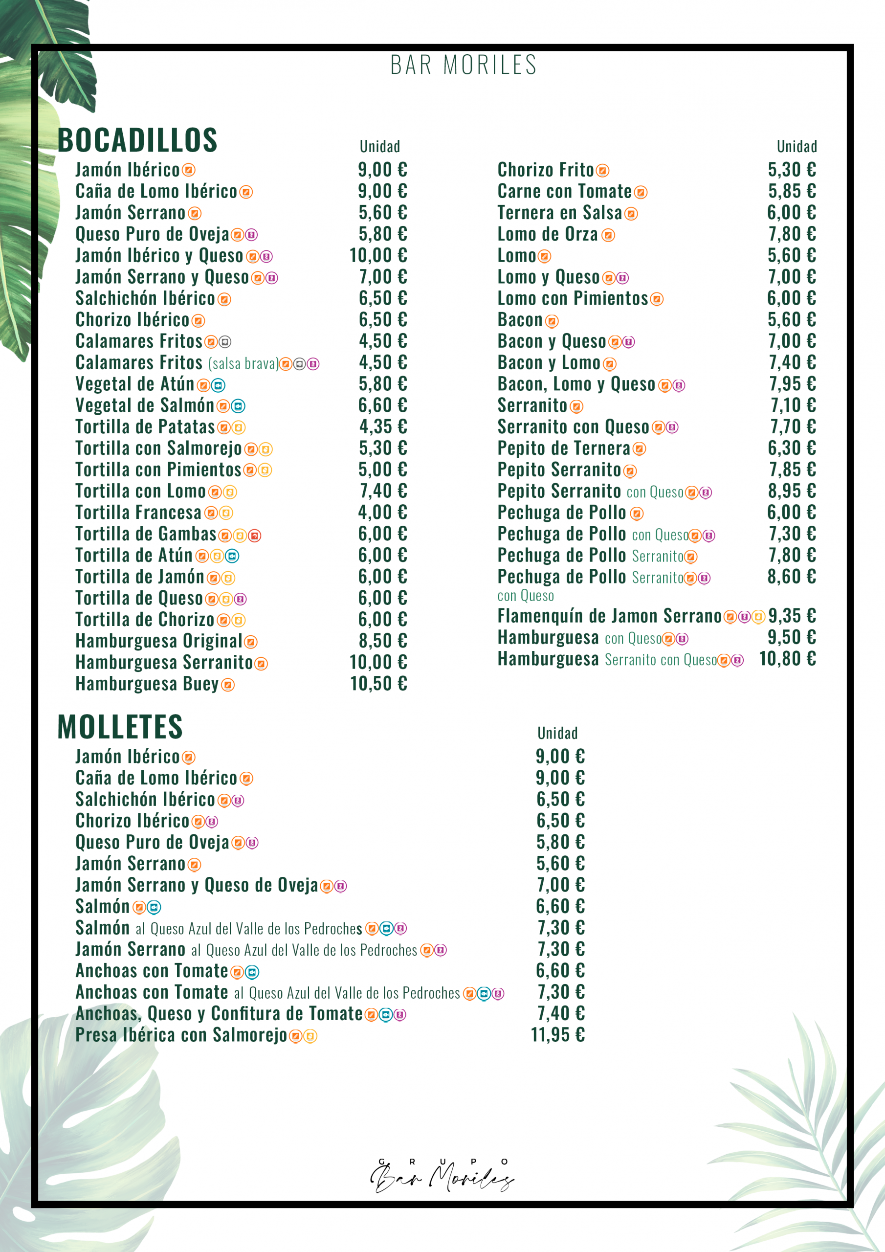 BM 011 (Bocadillos y Molletes)