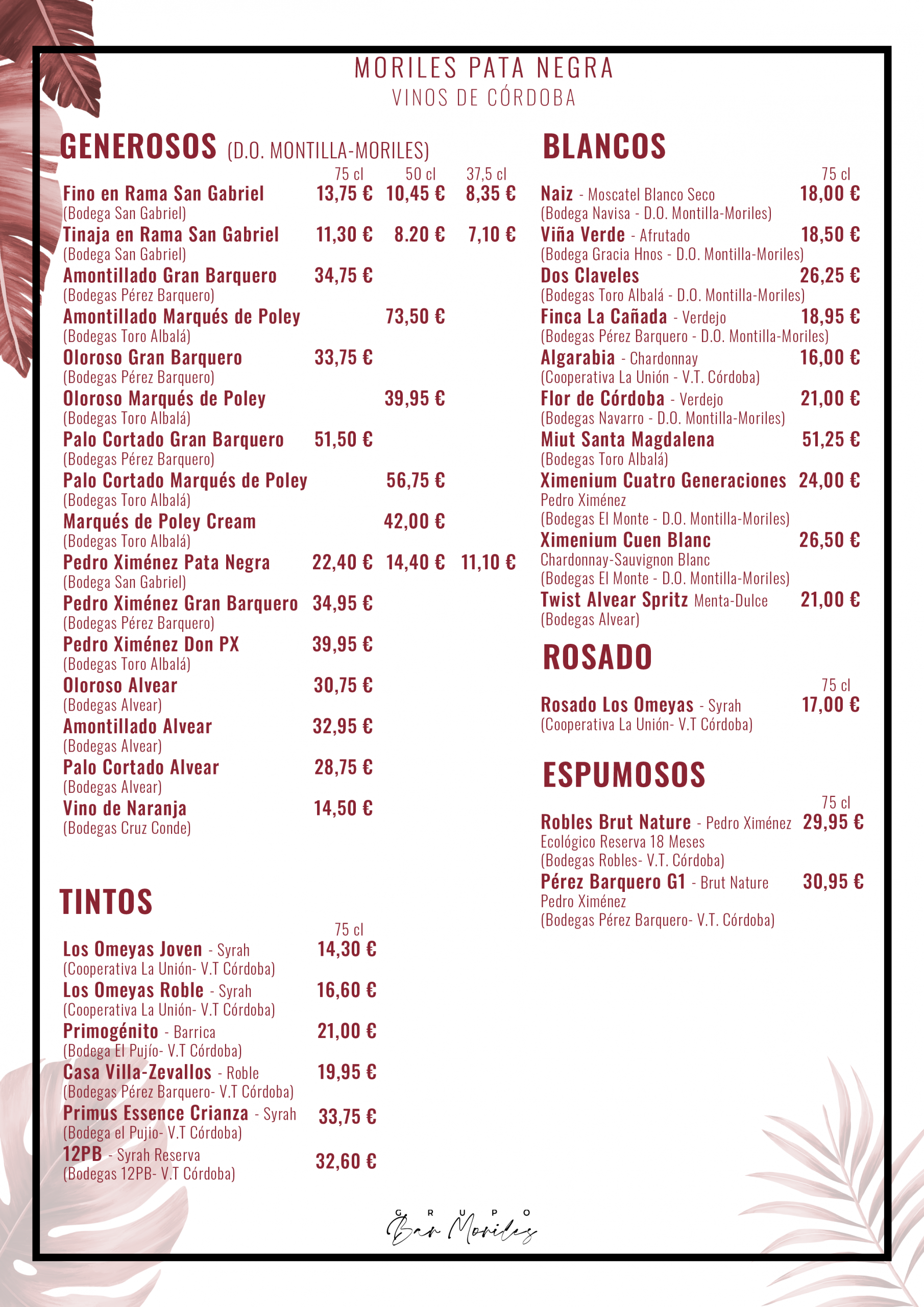 PN 015 (Vinos Cordoba)