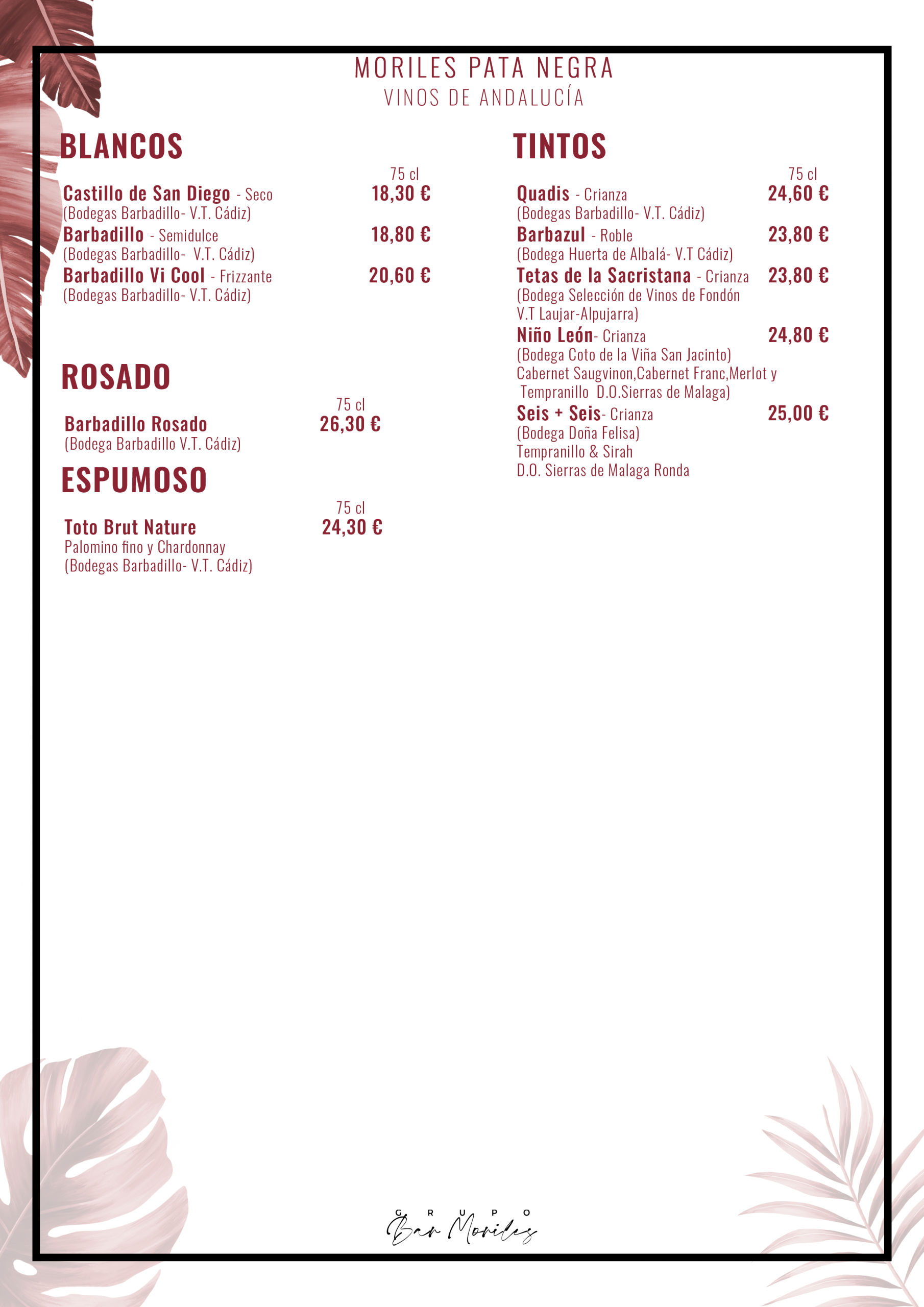 PN 016-1 (Vinos Andalucia 1)