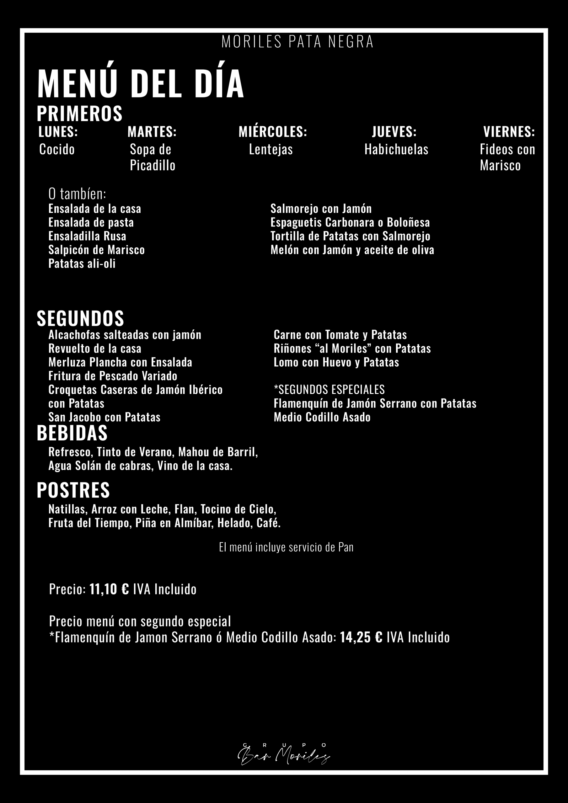 PN 008 (Menu del dia)